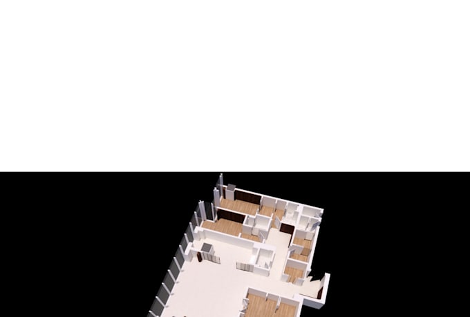 convert floor plan to 3d model from cad PDF sketch fast